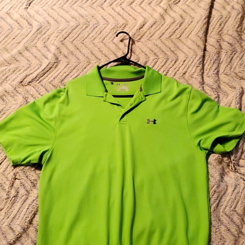 Green UA polo Shirt